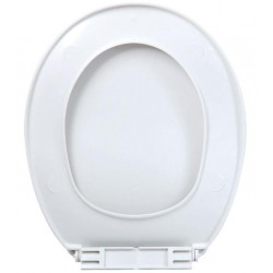 Siamp Abattant Monaco en polypropylène antistatique Double blanc 48 7101 01 Siamp Kobleo