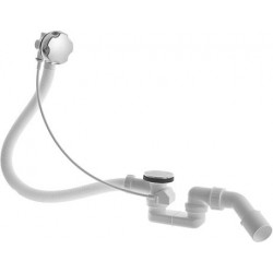 Duravit Accessoires vidage avec trop-plein chromé Duravit Kobleo