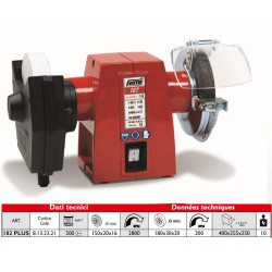 Femi Aiguiseuse combinée Diam180 mm 500W 182 Plus Kobleo