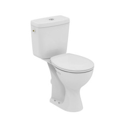Porcher Abattant WC ULYSSE à charnières plastiques thermodur blanc Kobleo