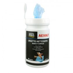 Aexalt 80 Lingettes nettoyantes mains et surfaces en boîte Kobleo