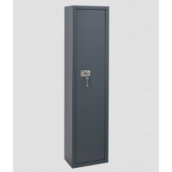 Thirard Armoire à fusils à clés 1250x310x200 mm pour 5 fusils avec 2 clés BRIS Kobleo