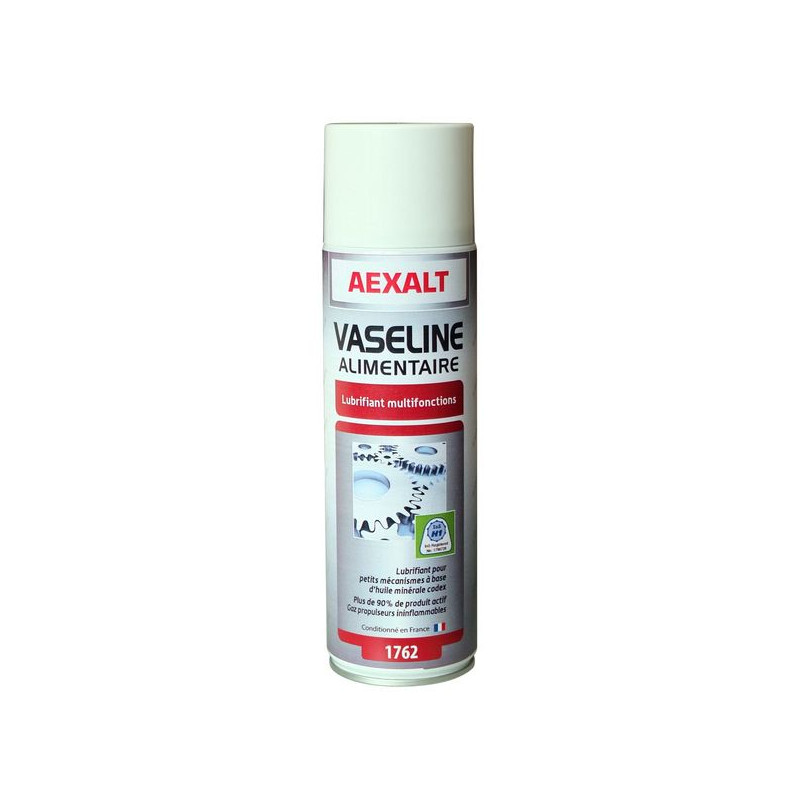 Aexalt Aérosol vaseline alimentaire Porte de douche x 650 ml lubrifiant multi Kobleo