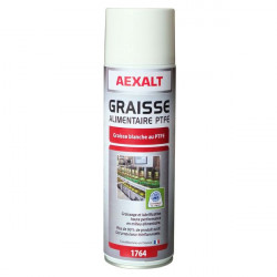 Aexalt Aérosol graisse blanche alimentaire PTFE Porte douche 650ml Kobleo