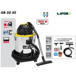 Lavor Aspirateur eau poussières INOX prise outils électroportatifs 1400W 50L Kobleo Lavor Aspirateur eau poussières INOX prise outils électroportatifs 1400W 50L Kobleo
