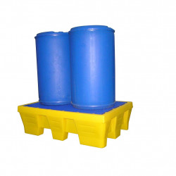 Fimm Bac de rétention en PEHD 240 L charge 1000 kg 2 fûts Kobleo
