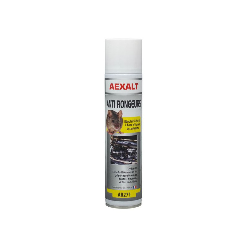 Aexalt Aérosol anti-rongeurs Porte de douche x 05 ml à base d'huiles essentie Kobleo