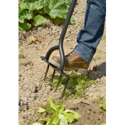Bahco Aérateur de sol avec manche en T large et souple 4 dents LST-52102 Bahco Kobleo