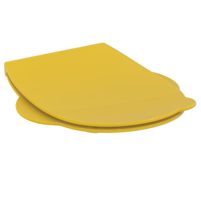 Ideal standard Assise et abattant pour cuvette indépendante jaune Contour 21 Ideal standard Kobleo