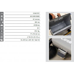 Lavor Balayeuse mécanique 500mm 30L BSW 651 M Kobleo Lavor Balayeuse mécanique 500mm 30L BSW 651 M Kobleo