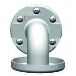 Akw Barre d'appui ergonomique coudée 90° 600x600mm blanche Accessibilité  Akw Kobleo