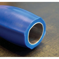 Akw Barre d'appui ergonomique coudée 135° 450x450mm bleue (Accessibilité P Kobleo