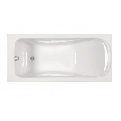 Allibert Baignoire rectangulaire 160x70 cm 55 125 L Blanc LORIA Kobleo