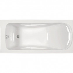 Allibert Baignoire rectangulaire 170 x 75 cm en Toplax blanc 150 L LORIA Kobleo