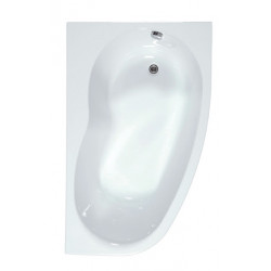 Allibert Baignoire asymétrique gauche 160 x 100 cm 200 L Elba Duo Kobleo