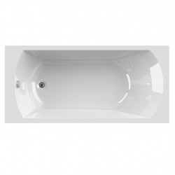 Allibert Baignoire rectangulaire 140 x 70 cm en Acrylam 57 127 L DIVA Kobleo