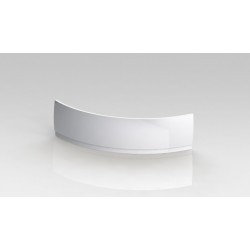 Allibert Baignoire d'angle acrylique 135x135x525-54 cm 190 L blanc pieds Diva C Kobleo