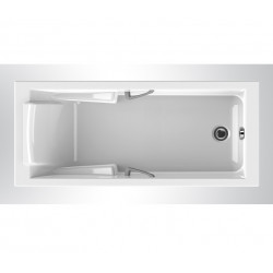 Allibert Baignoire rectangulaire 175 x 75 cm en Puretex 225 L Lodge Kobleo