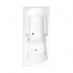 Allibert Baignoire rectangulaire 180 x 80 x 40-42 cm 150 L blanc Moovance Kobleo