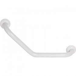 Godonnier Barre d'appui coudée en aluminium blanc Kobleo