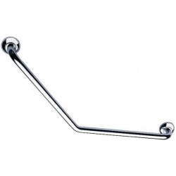 Pellet Barre de relèvement coudée laiton chromé Diam 25 mm 400x400mm Kobleo