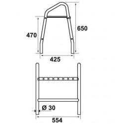 Pellet Banc de douche blanc charge max. 140 Kg Kobleo