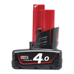 Milwaukee Batterie 12V 4Ah Li-Ion M12 B4 Milwaukee Kobleo