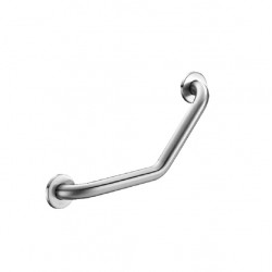 Delabie Barre d'appui coudée 135°Diam 32 220x220mm Inox poli satiné Delabie Kobleo