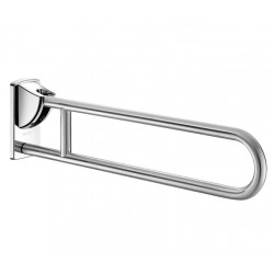 Delabie Barre d'appui relevable Diam 32mm L. 850 mm Inox poli satiné pour PMR Kobleo