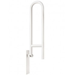 Delabie Barre d'appui relevable blanc 760mm Diam 32 mm Kobleo