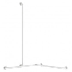 Delabie Barre douche d'angle 2 murs remontéeVerticale Diam 32mm Nylon HR brill Kobleo