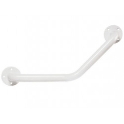 Godonnier Barre de relèvement coudée blanc Diam 25 mm 200x200mm Kobleo