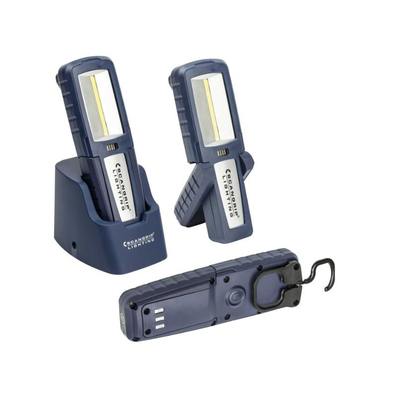 Scangrip Baladeuse rechargeable Uniform LED COB 2,4 W / 200 Lumens 8990730 Scangrip Kobleo