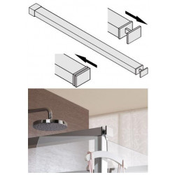 Leda Barre stabilisation 120 cm Argent Jazz L13JA9120 Leda Kobleo