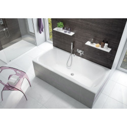 Leda Baignoire rectangle 1800x800 mm 286 L blanc GARBO Kobleo