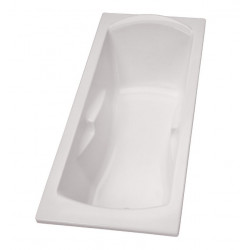 Porcher Baignoire ULYSSE 2 à encastrer ou à poser 160x75cm acrylique blanc 170 Porcher Kobleo