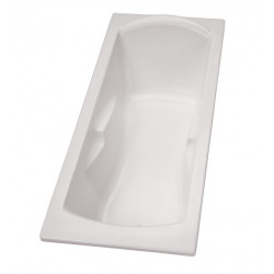 Porcher Baignoire ULYSSE 2 à encastrer ou à poser 150x70cm blanc acrylique 150 Porcher Kobleo