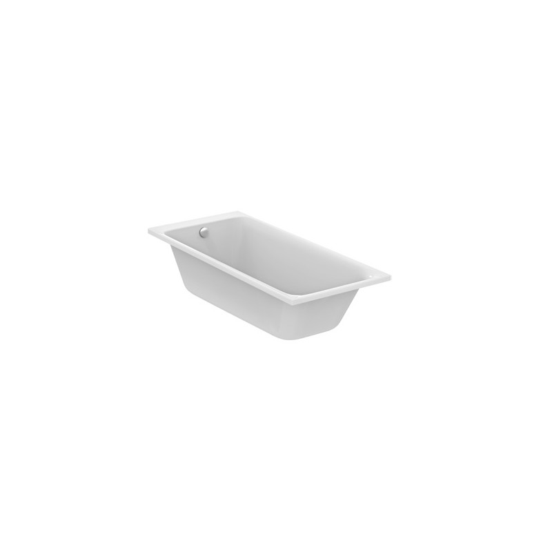 Ideal standard Baignoire rectangulaire à encastrer 180 x 80 cm 285 l blanc Tonic II Kobleo