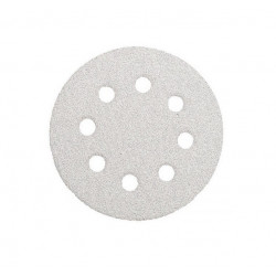 Sidamo Blister De 5 Disques Velcrops D.125 Gr40 8 Trous Anti-Enc.Bl Kobleo