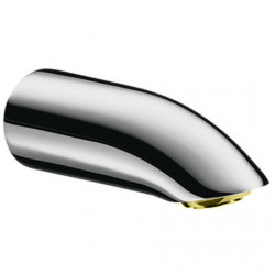 AXOR Bec déverseur M ¾ Carlton longueur 143 mm aspect chromé/or Kobleo