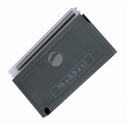 Leman Boite 10 Fers de Rabot Reversibles Carbure 80 X 5,5 X 1,1 Leman Kobleo