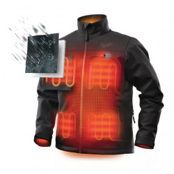 Milwaukee Blouson chauffant premium noir M12 taille M M12 HJ BL4-0 M Milwaukee Kobleo