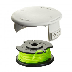 Ryobi Bobine simple fil torsadé Diam 2mm couvercle coupe-bordures sur batter Kobleo