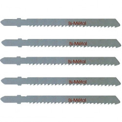 Sidamo Blister 5 Lames Scie Sauteuse Pro Bi-Metal 100x75x3 T Kobleo