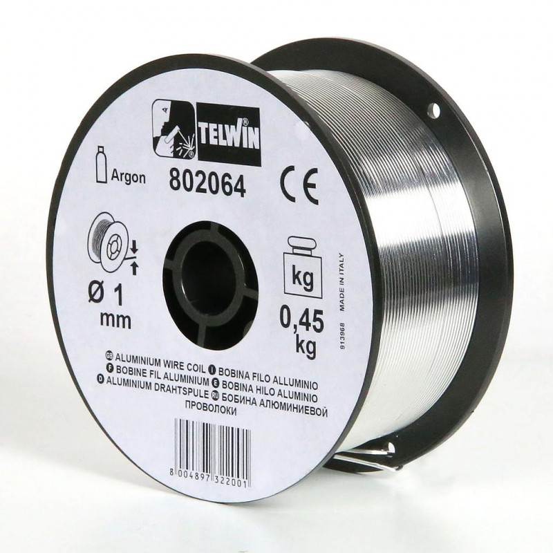 Telwin Bobine fil aluminium Diam 1,0 mm 0,45 kg Kobleo