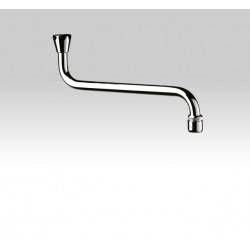 Delabie Bec universel horizontal F1/2 L300 Ht120 brise-jet réglable Delabie Kobleo