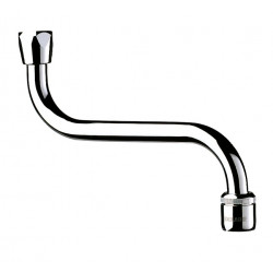 Delabie Bec universel horizontal F3/4 L200 Ht130 brise-jet réglable Delabie Kobleo