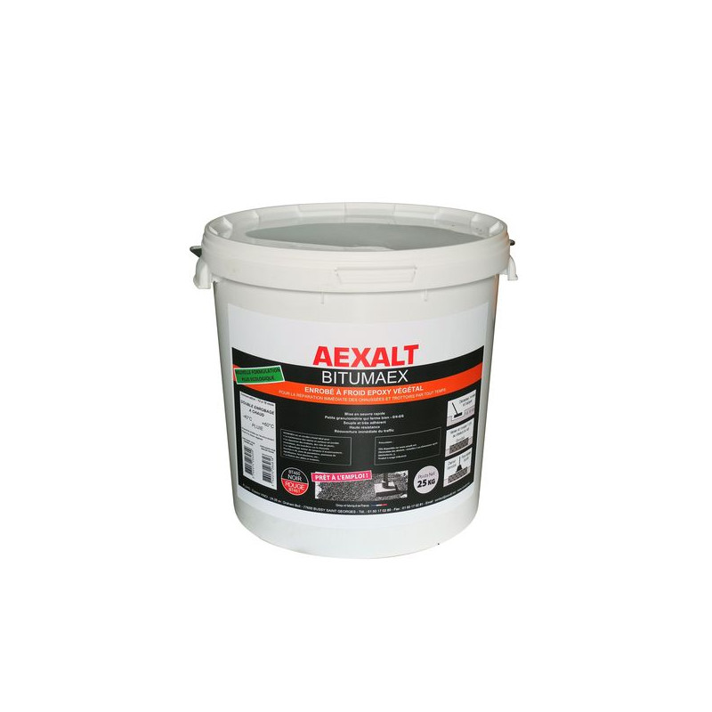 Aexalt Bitumaex spécial voirie couleur noir 25 kg Kobleo