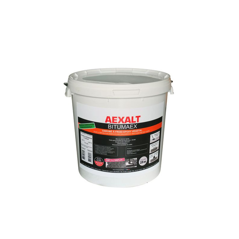 Aexalt Bitumaex spécial voirie couleur rouge 25 kg Kobleo