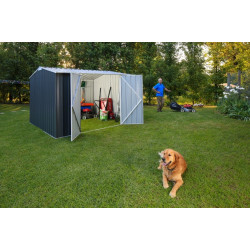 EasyShed Abri métal ES-3830-SG Colorbond 11,25m2 EasyShed Kobleo